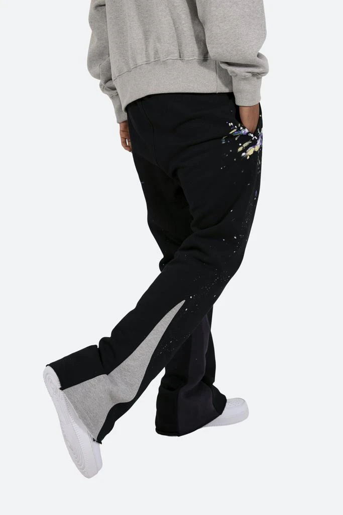 商品MNML|Contrast Bootcut Sweatpants - Black,价格¥511,第2张图片详细描述