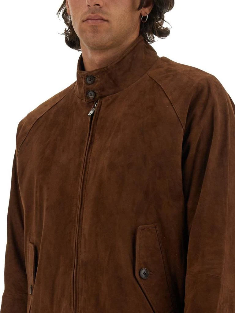 商品Baracuta|Baracuta LEATHER JACKETS in Brown,价格¥3312,第4张图片详细描述