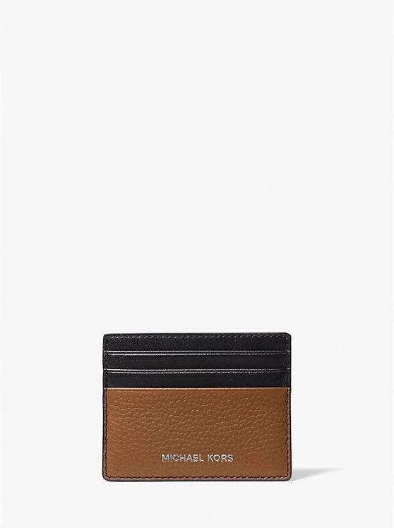 michael_kors Cooper Pebbled Leather Tall Card Case 1