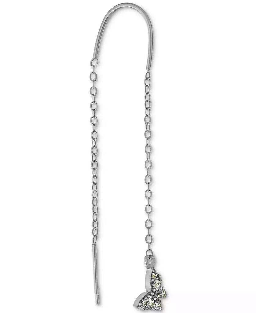 商品Giani Bernini|Cubic Zirconia Butterfly Threader Earrings, Created for Macy's,价格¥145,第3张图片详细描述