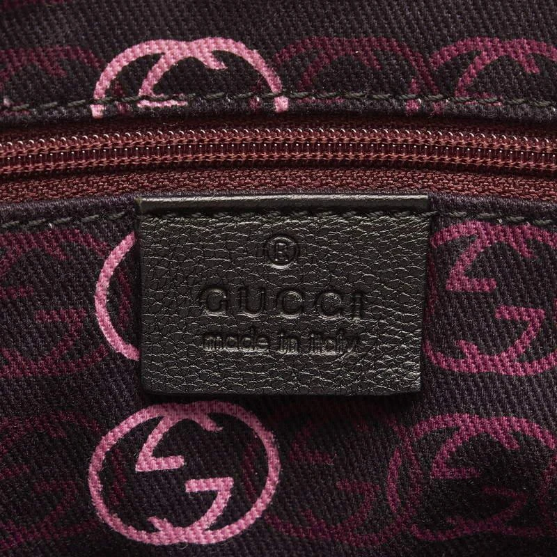 Gucci Black Leather Medium Princy Tote Bag 商品