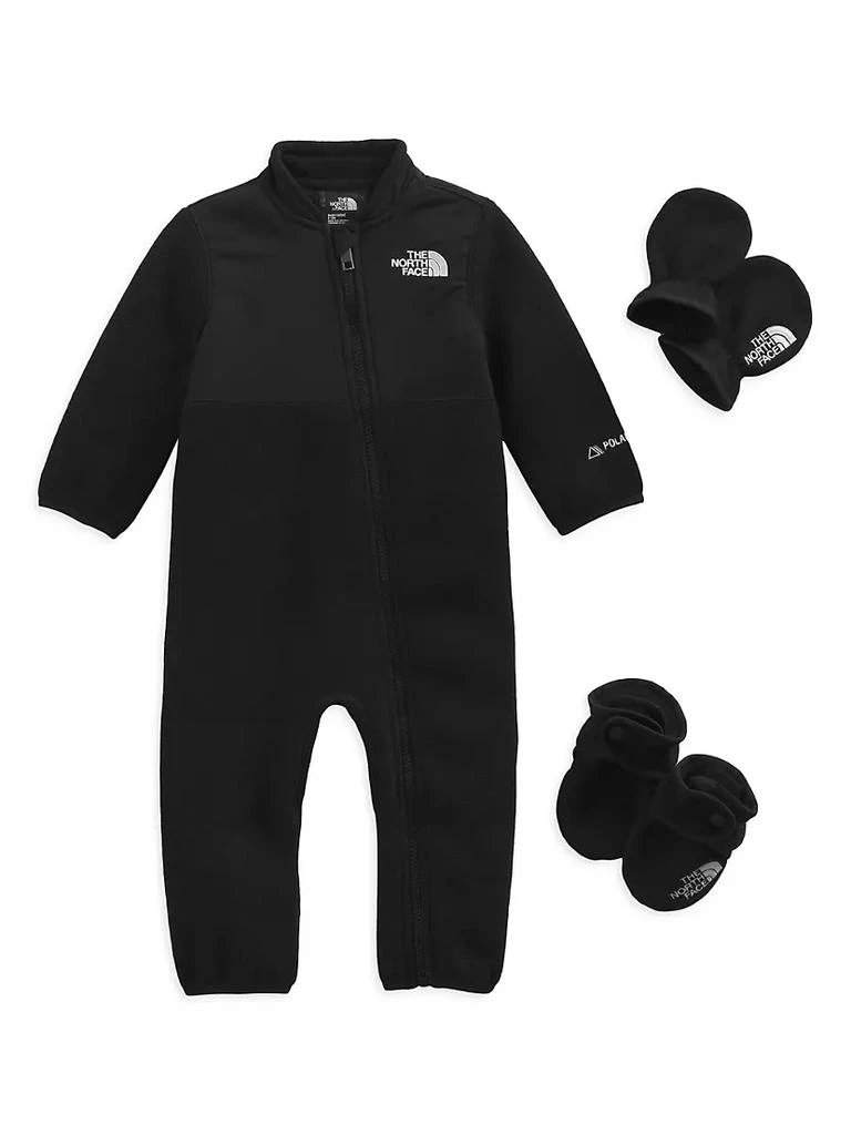 商品The North Face|Baby's Denali Coveralls, Mittens, & Booties Set,价格¥926,第1张图片