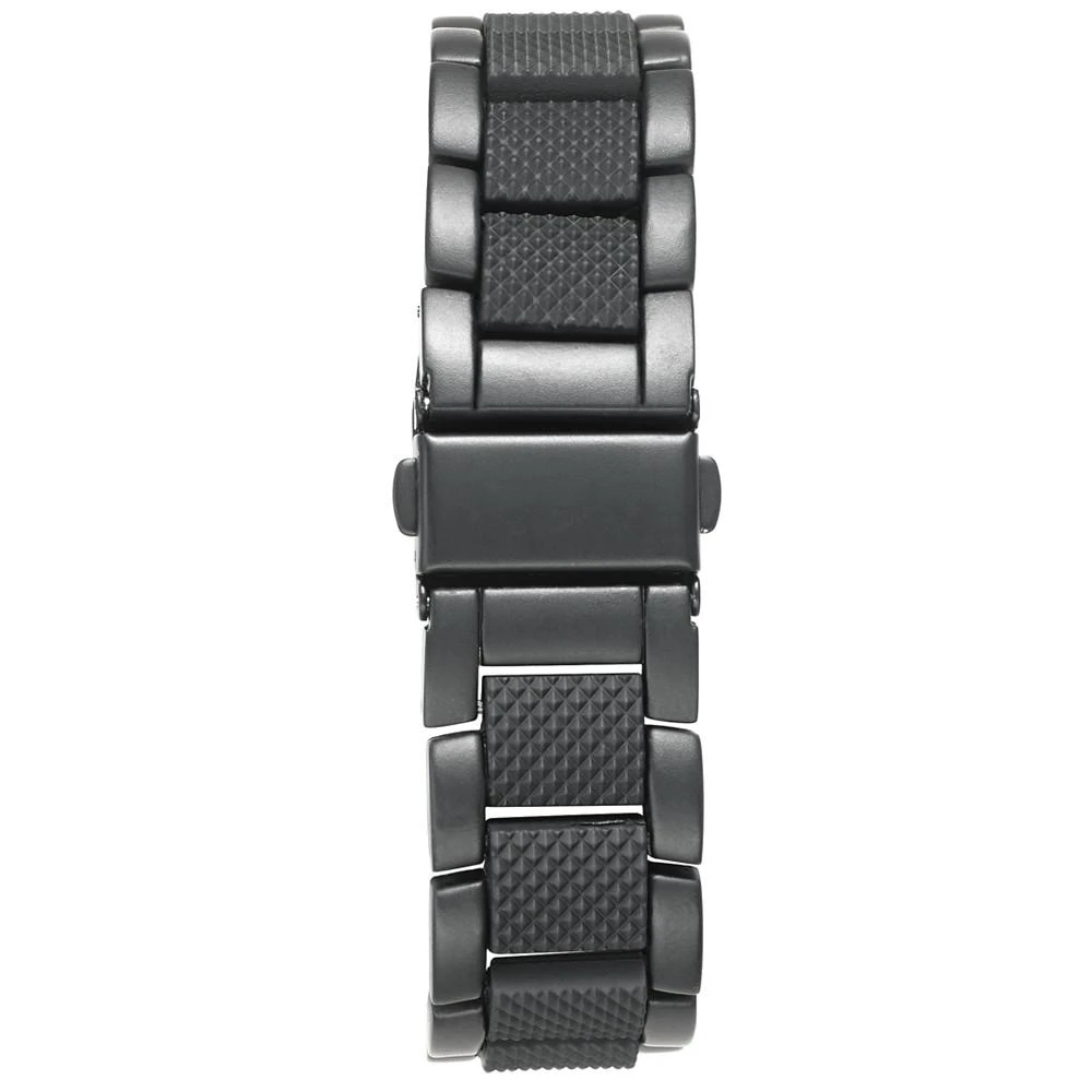 商品INC International|Men's Matte Black Bracelet Watch 48mm, Created for Macy's,价格¥152,第3张图片详细描述