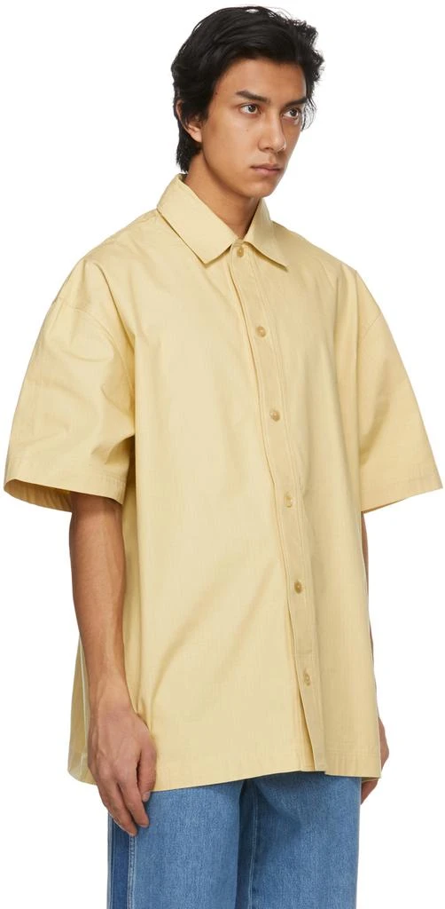 商品Jacquemus|Yellow 'La Chemise Moisson' Short Sleeve Shirt,价格¥1181,第2张图片详细描述