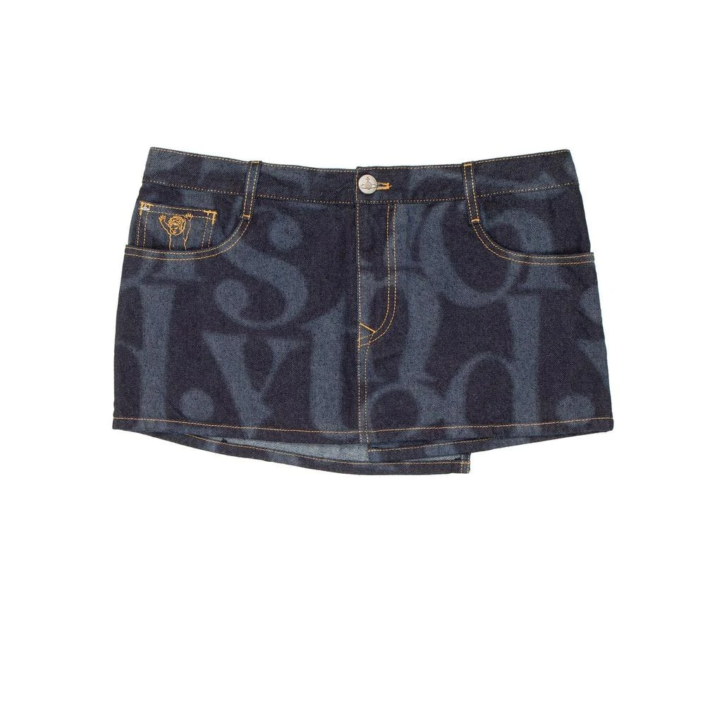 商品Vivienne Westwood|Foam denim skirt,价格¥1893,第5张图片详细描述