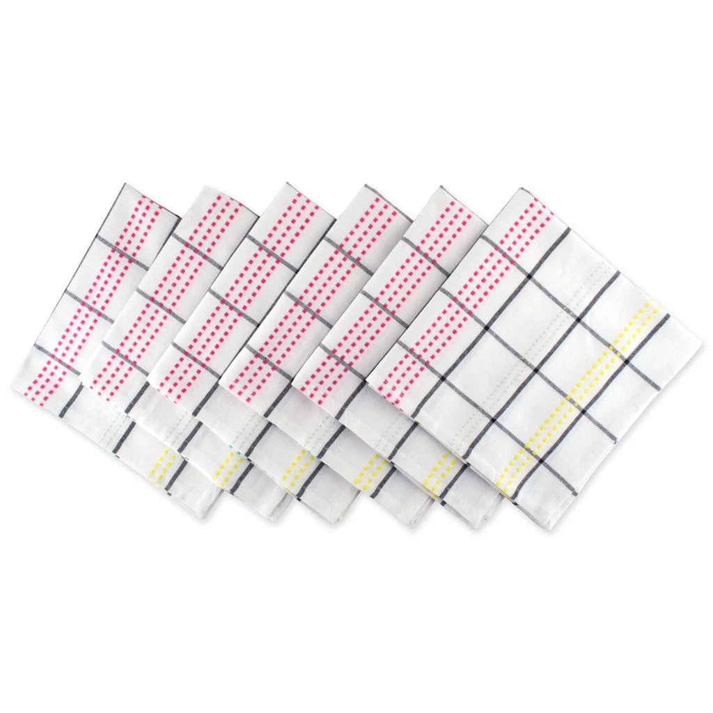 商品DII|Color Pop Plaid Napkin (Set of 6),价格¥298,第1张图片