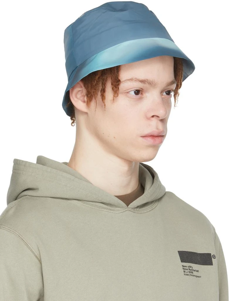 商品AFFXWRKS|Blue Polyester Bucket Hat,价格¥420,第2张图片详细描述