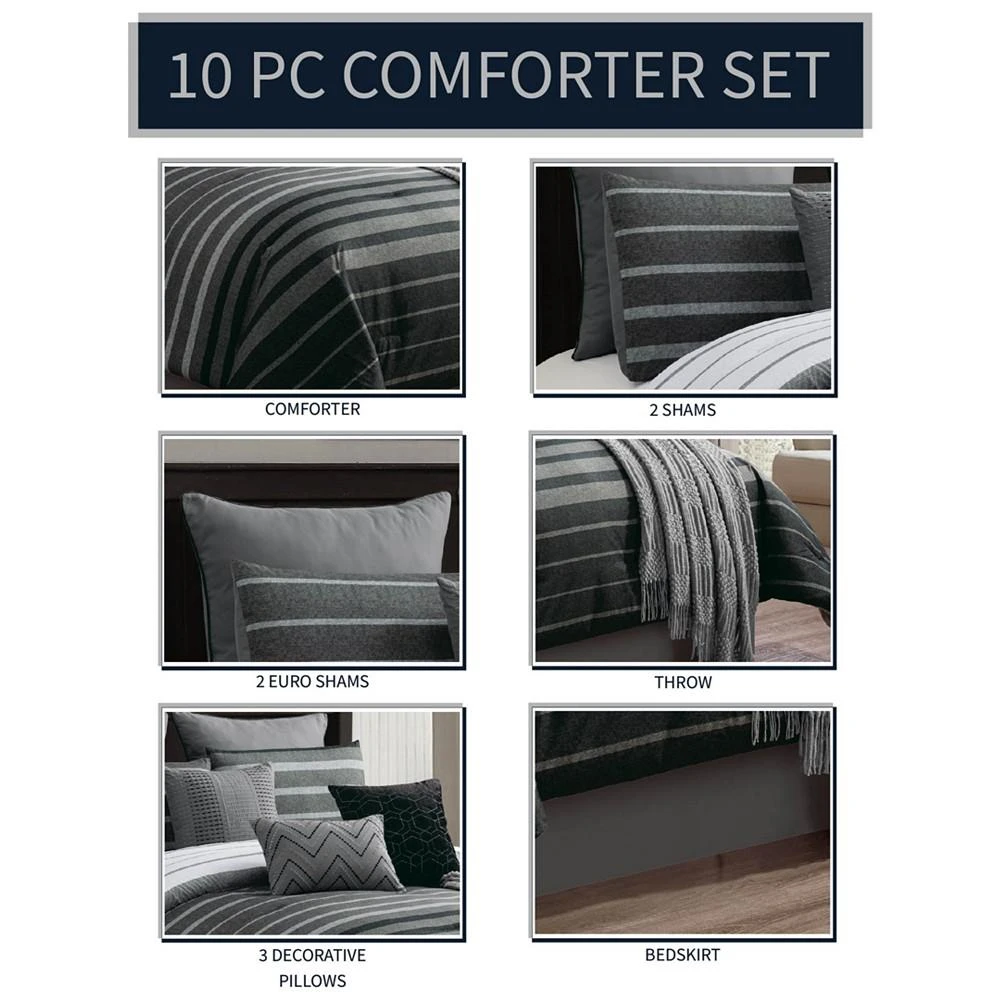 Barkley 10 Pc Queen Comforter Set 商品