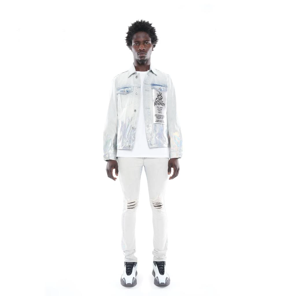 商品Cult Of Individuality|TYPE II DENIM JACKET IN FOIL,价格¥1903,第1张图片