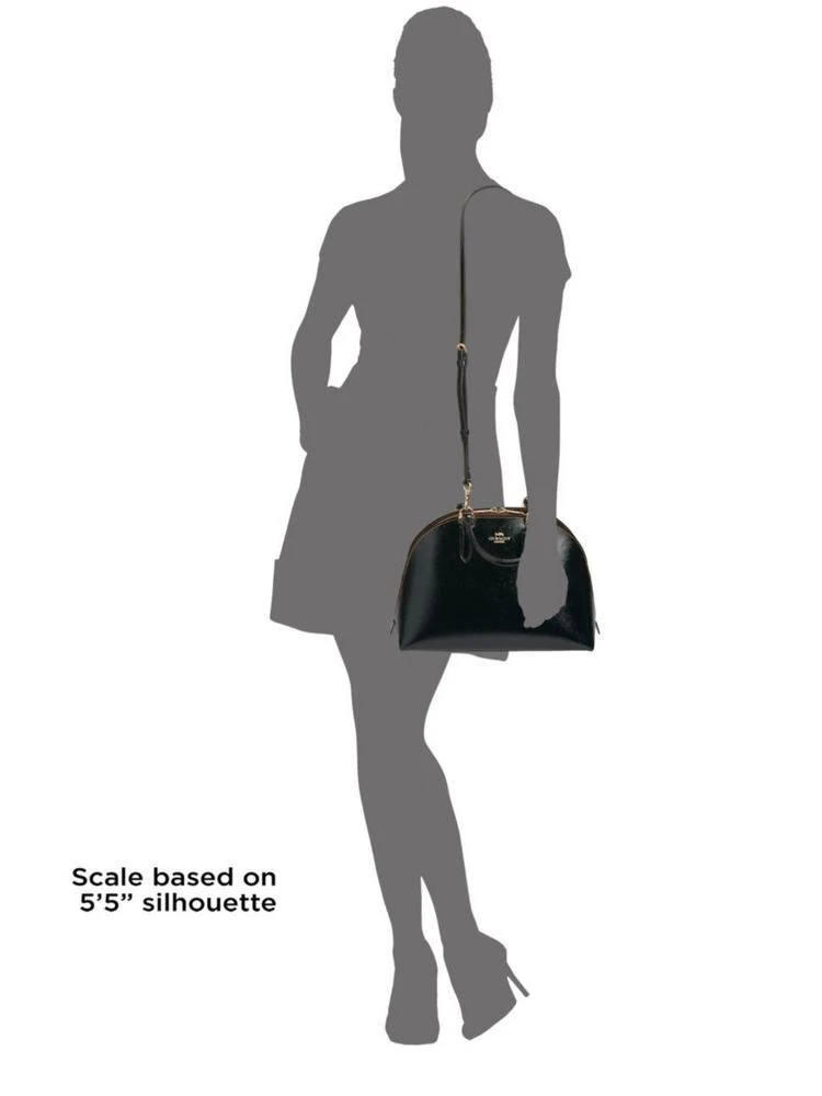 商品Coach|Coach - Quinn Patent Leather Satchel,价格¥1976,第3张图片详细描述