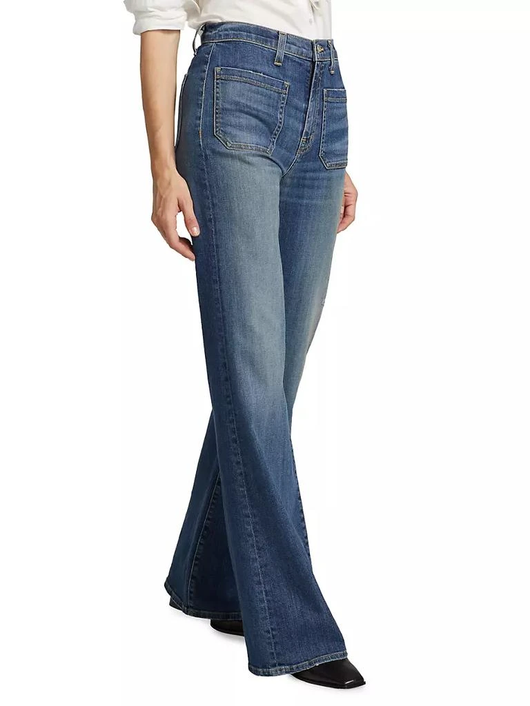 商品Nili Lotan|Florence High-Rise Boot-Cut Jeans,价格¥2909,第4张图片详细描述