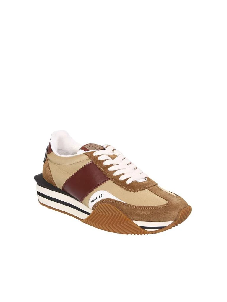 商品Tom Ford|TOM FORD JAMES SNEAKERS BY TOM FORD. COLOR BLOCK DESIGNS THAT MAKE THIS SHOE BOLD AND INIMITABLE; IDEAL FOR ALTERNATIVE LOOKS,价格¥4727,第2张图片详细描述
