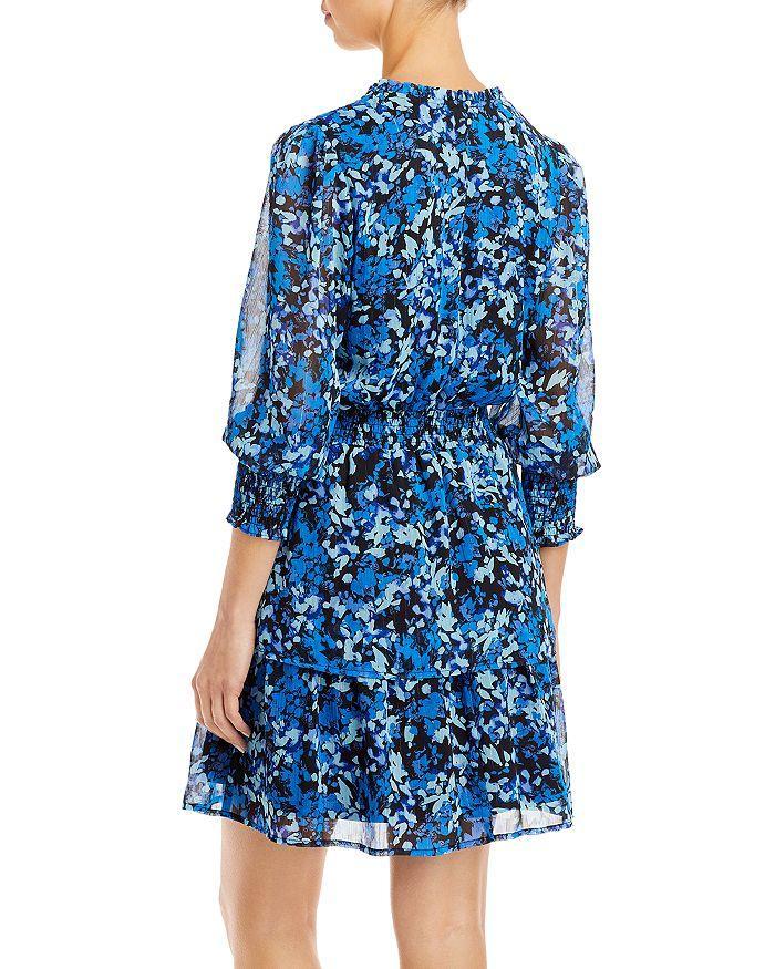 商品AQUA|Abstract Print V Neck Mini Dress - 100% Exclusive,价格¥474,第5张图片详细描述