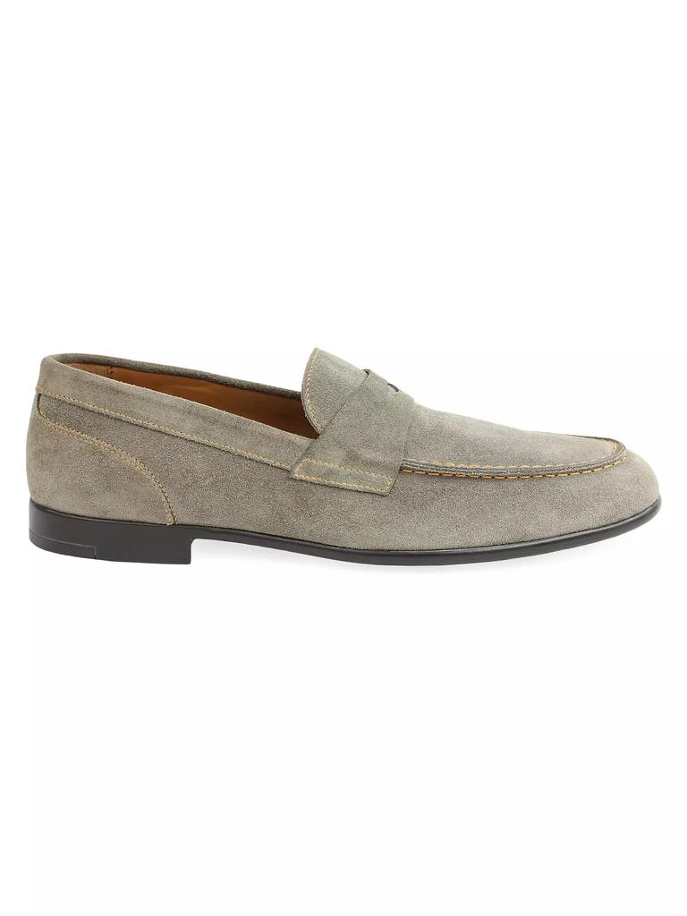 商品Bruno Magli|Silas Suede Loafers,价格¥2213,第1张图片