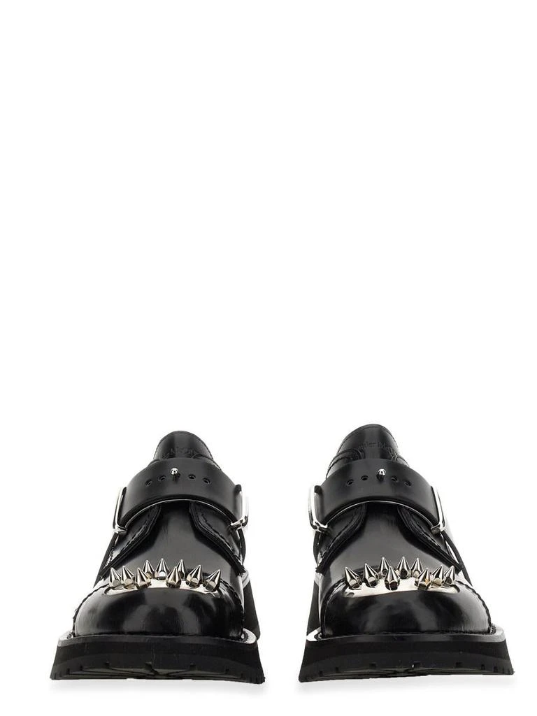 商品Alexander McQueen|ALEXANDER MCQUEEN STUDDED DERBY LOAFER,价格¥5331,第5张图片详细描述