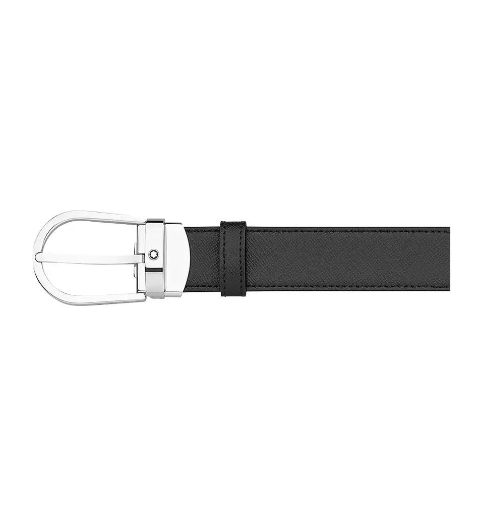 商品MontBlanc|Men's Reversible Saffiano Leather Belt,价格¥2900,第1张图片