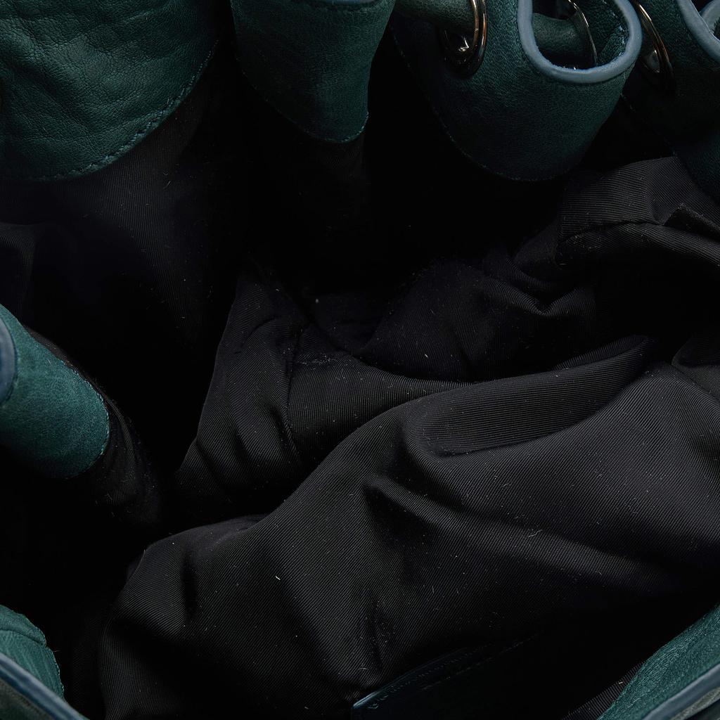Alexander Wang Green Textured Leather Diego Bucket Bag商品第7张图片规格展示