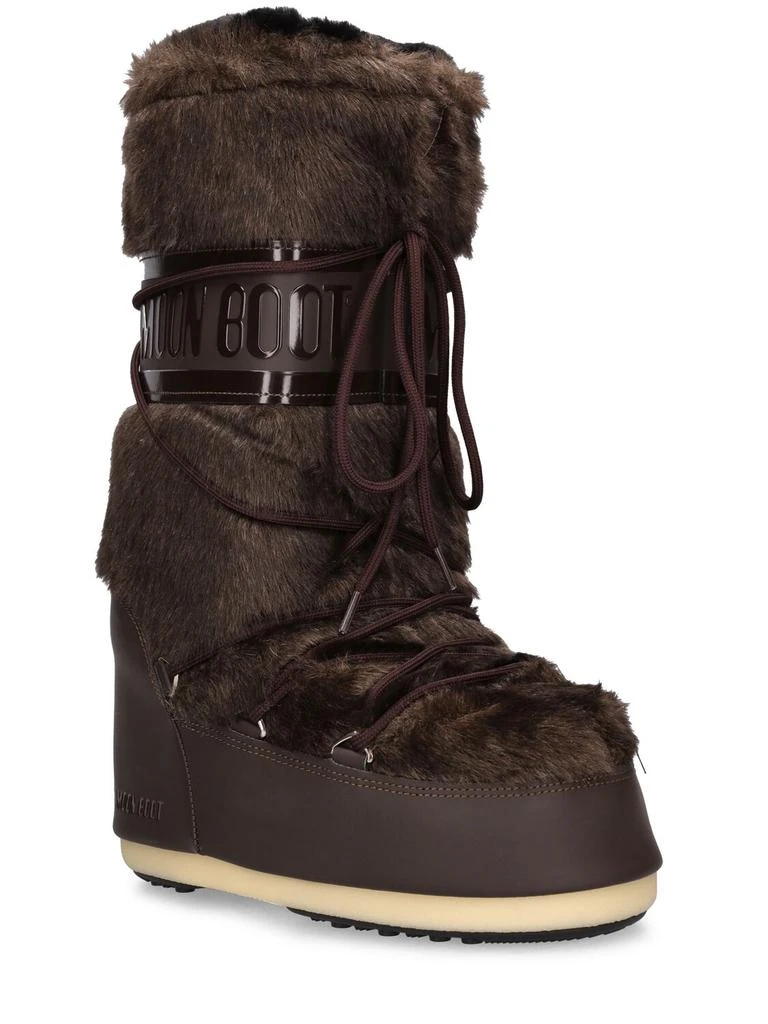 商品Moon Boot|Tall Icon Faux Fur Moon Boots,价格¥2389,第2张图片详细描述