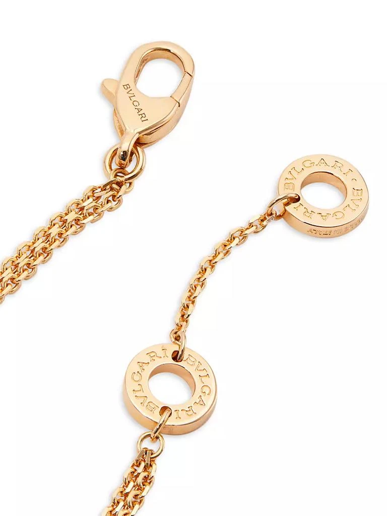 商品BVLGARI|Divas' Dream 18K Rose Gold & Carnelian Pendant Double-Strand Bracelet,价格¥13226,第3张图片详细描述
