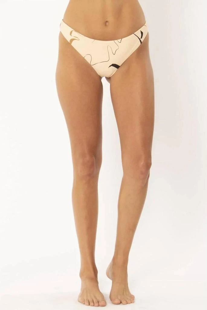 商品AMUSE SOCIETY|Freestyle High Hip Bottom in Light Apricot,价格¥466,第1张图片