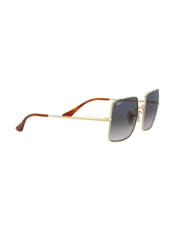 商品Ray-Ban|Ray-Ban Gold Metal Square Blue Grey Unisex Sunglasses RB1971 914778 54,价格¥783,第4张图片详细描述