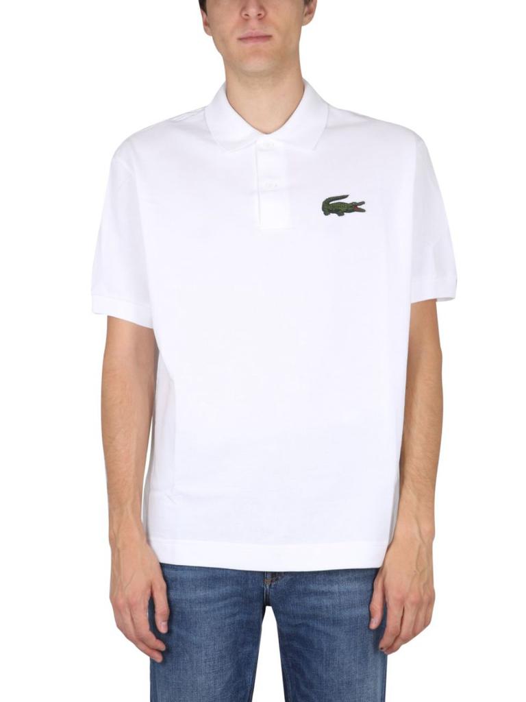 Lacoste Mens White Polo Shirt商品第1张图片规格展示