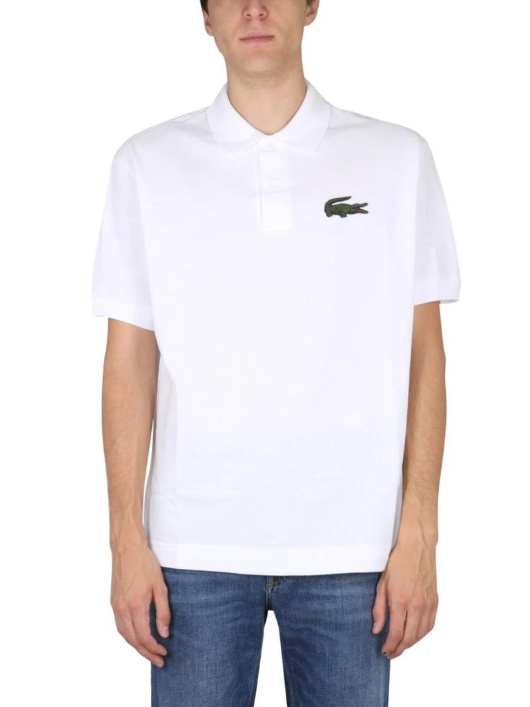 商品Lacoste|Lacoste Mens White Polo Shirt,价格¥1499,第1张图片