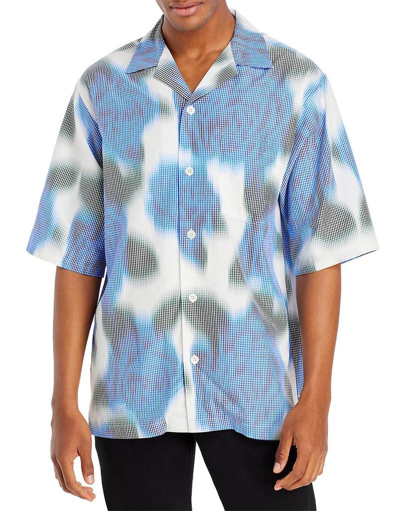 商品Kenzo|Floral Print Regular Fit Short Sleeve Button Down Shirt,价格¥1188,第1张图片