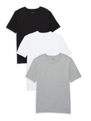 商品Hugo Boss|3-Piece Solid Tee Set,价格¥221,第1张图片