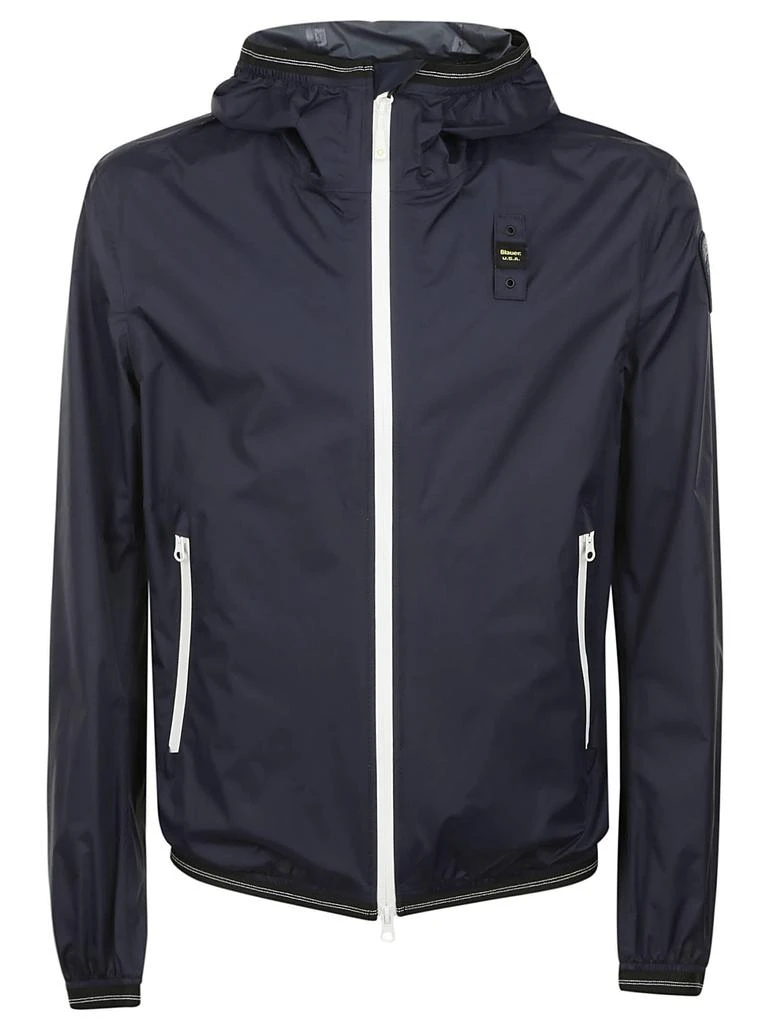 商品BLAUER|Logo Patched Windbreaker,价格¥1214,第1张图片