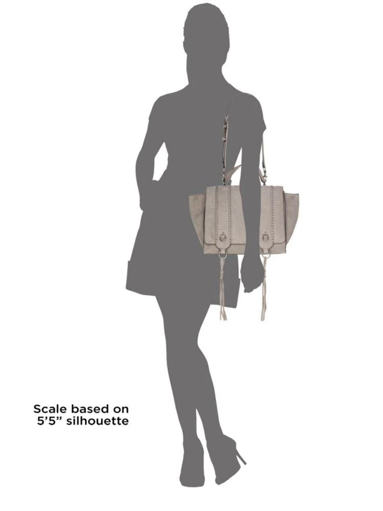 商品Rebecca Minkoff|Paige Nubuck 真皮手提包,价格¥1125,第3张图片详细描述