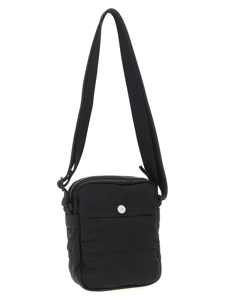 商品Stone Island|Logo Patch Shoulder Strap Crossbody Bags Black,价格¥1664,第2张图片详细描述