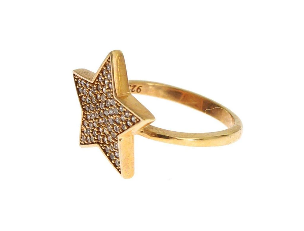 商品Nialaya|Nialaya Star Gold 925 Silver Womens Clear Ring,价格¥403,第3张图片详细描述