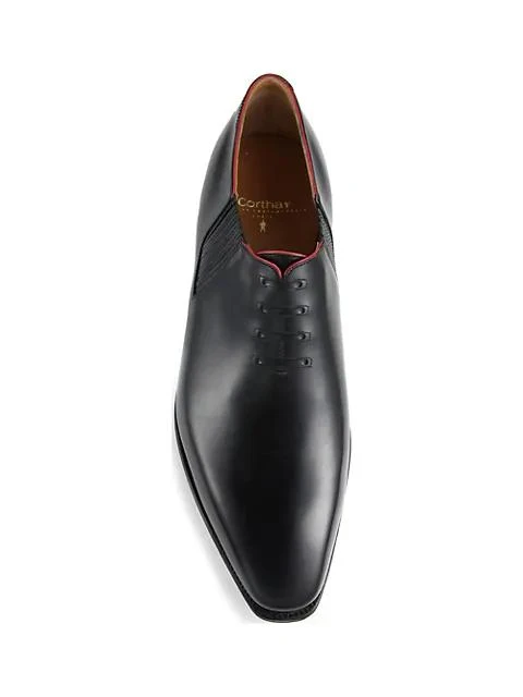 商品Corthay|Twist Pullman French Calf Leather Piped Oxfords,价格¥11522,第5张图片详细描述