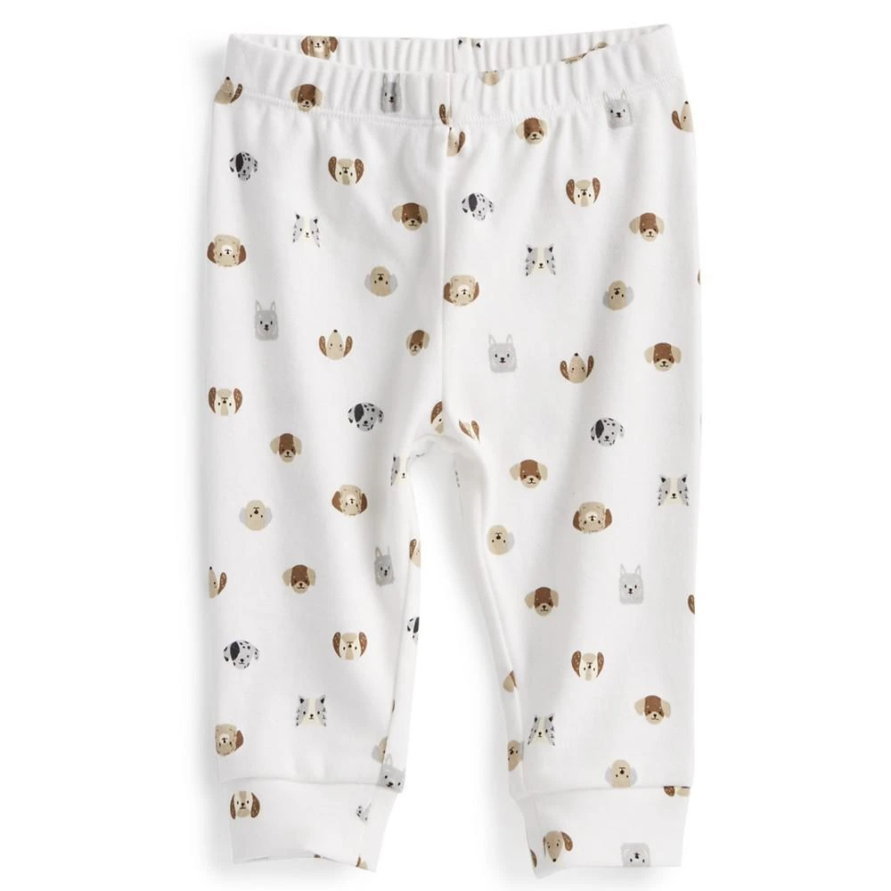 商品First Impressions|Baby Boys Doggy Friends Printed Cotton Jogger Pants, Created for Macy's,价格¥74,第1张图片