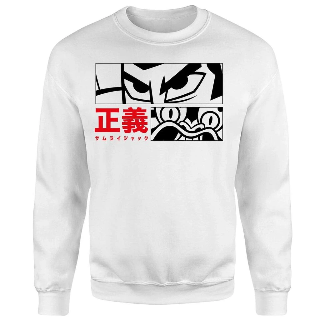 商品Original Hero|Samurai Jack Arch Nemesis Sweatshirt - White,价格¥253,第4张图片详细描述