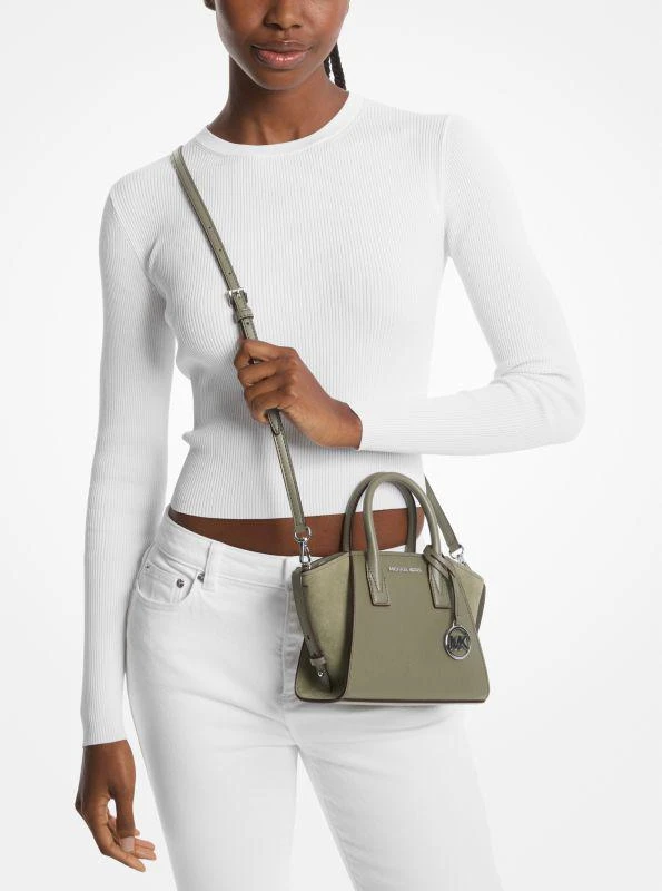商品Michael Kors|Avril Extra-Small Leather Satchel,价格¥583,第3张图片详细描述