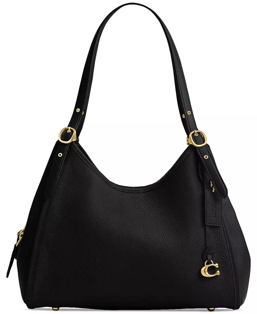 Bella Medium Leather Shoulder Bag
