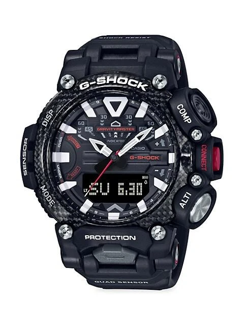 商品G-Shock|Men's Master of G Gravitymaster Resin Strap Watch,价格¥2625,第1张图片