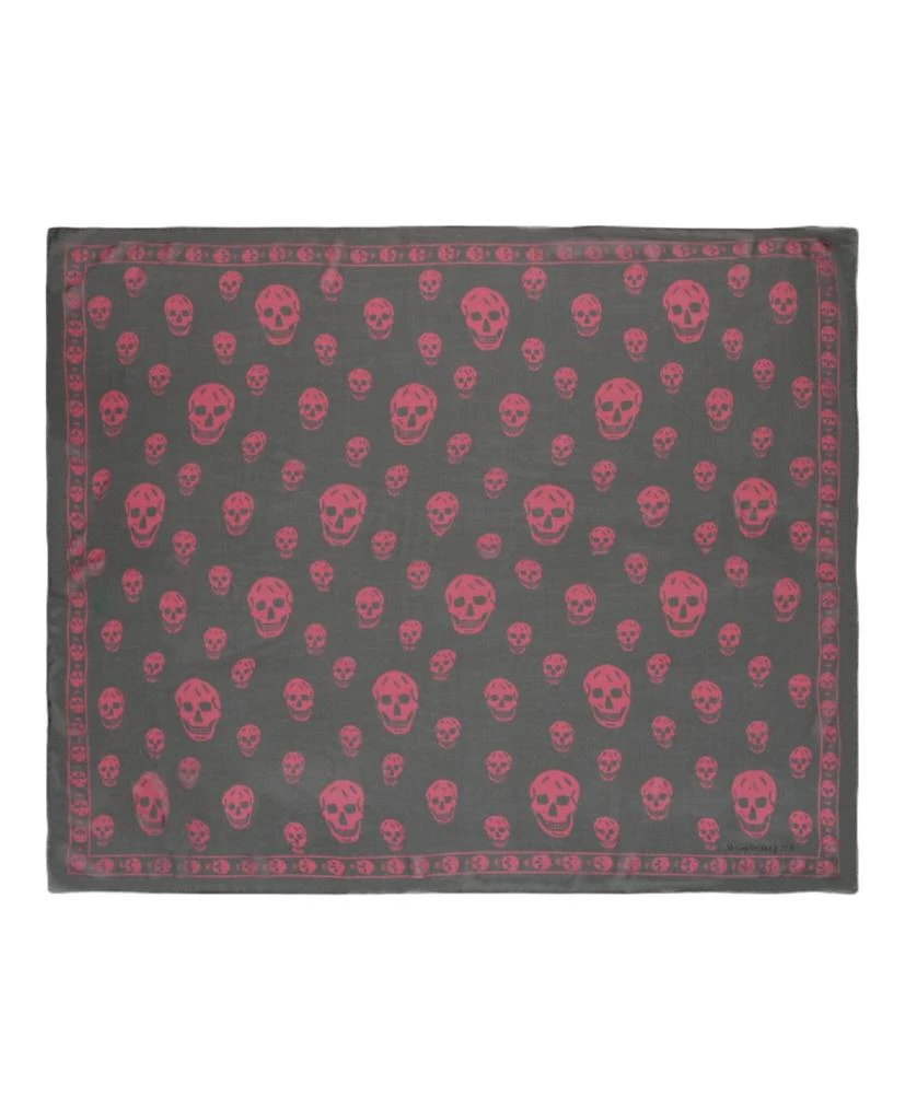 商品Alexander McQueen|Classic Skull Scarf,价格¥1167,第1张图片