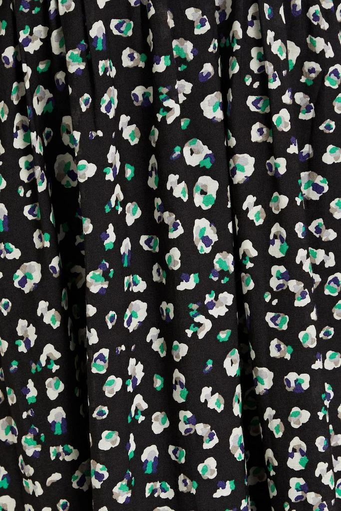商品ba&sh|Becky printed cotton-blend maxi dress,价格¥541,第4张图片详细描述