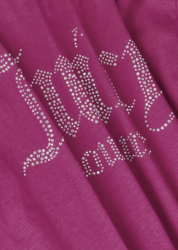 KIDS Pink embellished cotton T-shirt (9-16 years)商品第2张图片规格展示