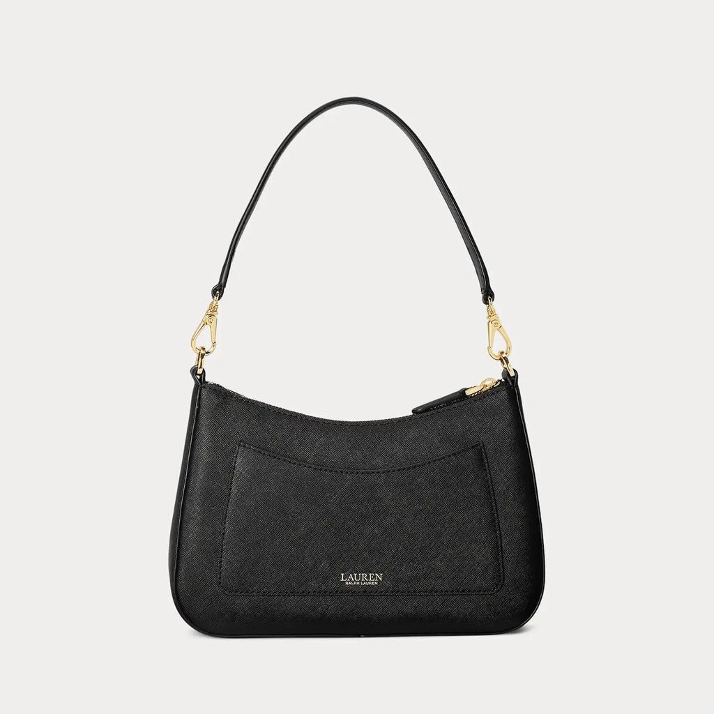 商品Ralph Lauren|Lauren Ralph Lauren Women's Danni 26 Shoulder Bag - Medium - Black,价格¥2018,第5张图片详细描述