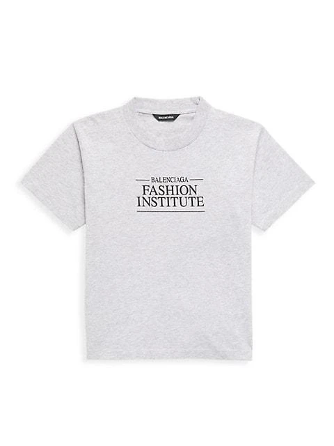 商品Balenciaga|Little Kid's &amp; Kid's Fashion Institute T-Shirt,价格¥735,第1张图片