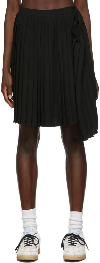 商品MAISON MARGIELA|Black Fluid Skirt,价格¥1839,第1张图片