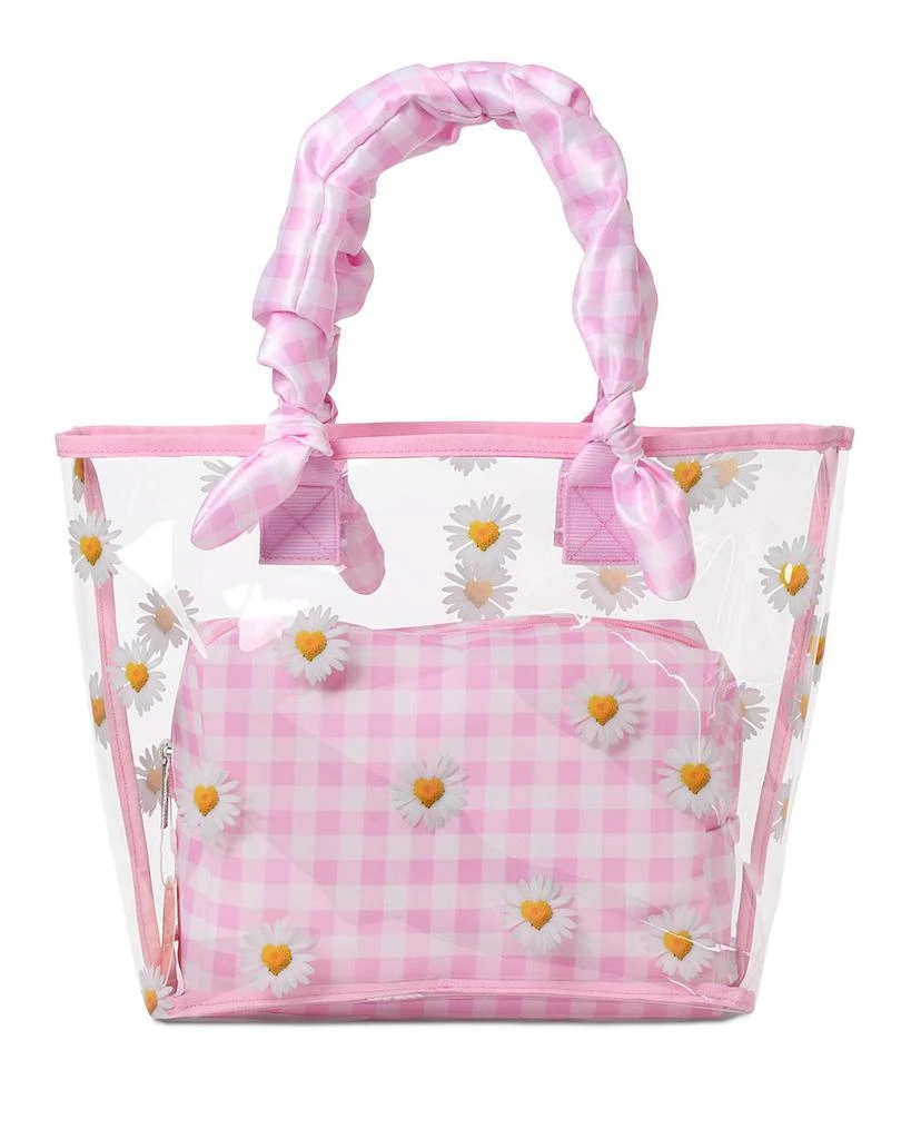 商品Iscream|Girls' Daisy Love Clear Tote & Cosmetic Bag,价格¥509,第1张图片详细描述