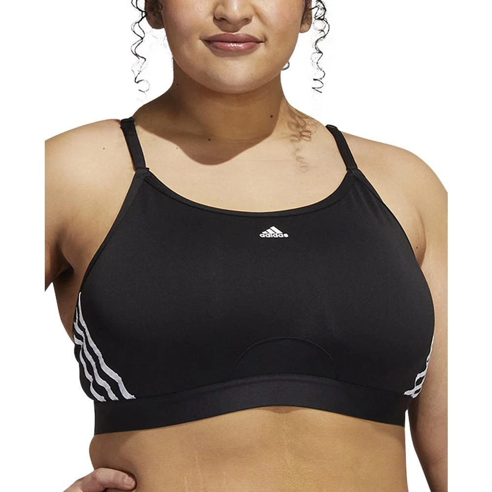 商品Adidas|Plus Size 3-Stripes X-Back Sports Bra,价格¥47,第3张图片详细描述