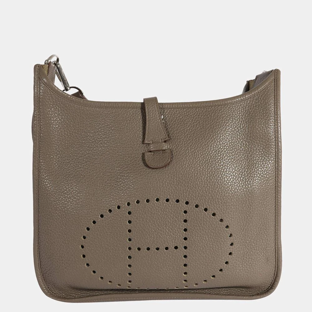 商品[二手商品] Hermes|Hermes Etoupe Clemence Evelyne III 29 PHW,价格¥21544,第1张图片