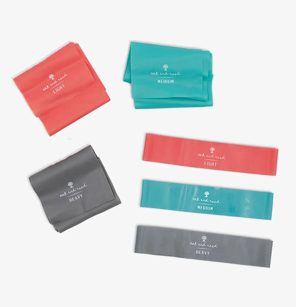 商品Oak and Reed|Resistance Bands Set of 6,价格¥265,第1张图片