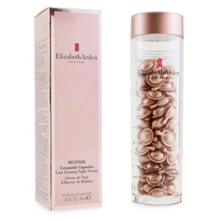 商品Elizabeth Arden|Ladies Ceramide Retinol Capsules Line Erasing Night Serum Skin Care 085805231101,价格¥482,第2张图片详细描述